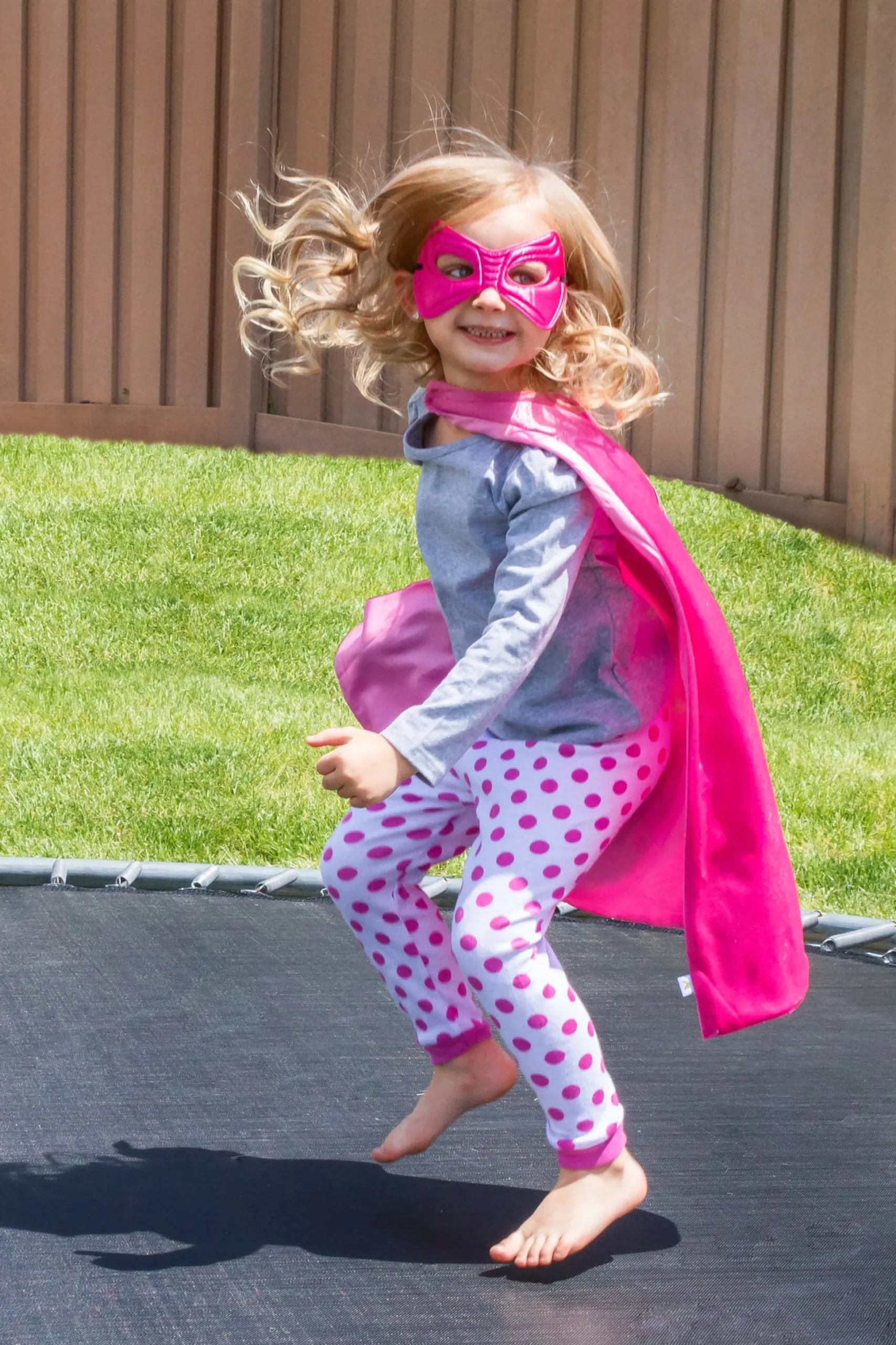 Little Adventures Pink Hero Cape & Mask Set> Cloaks