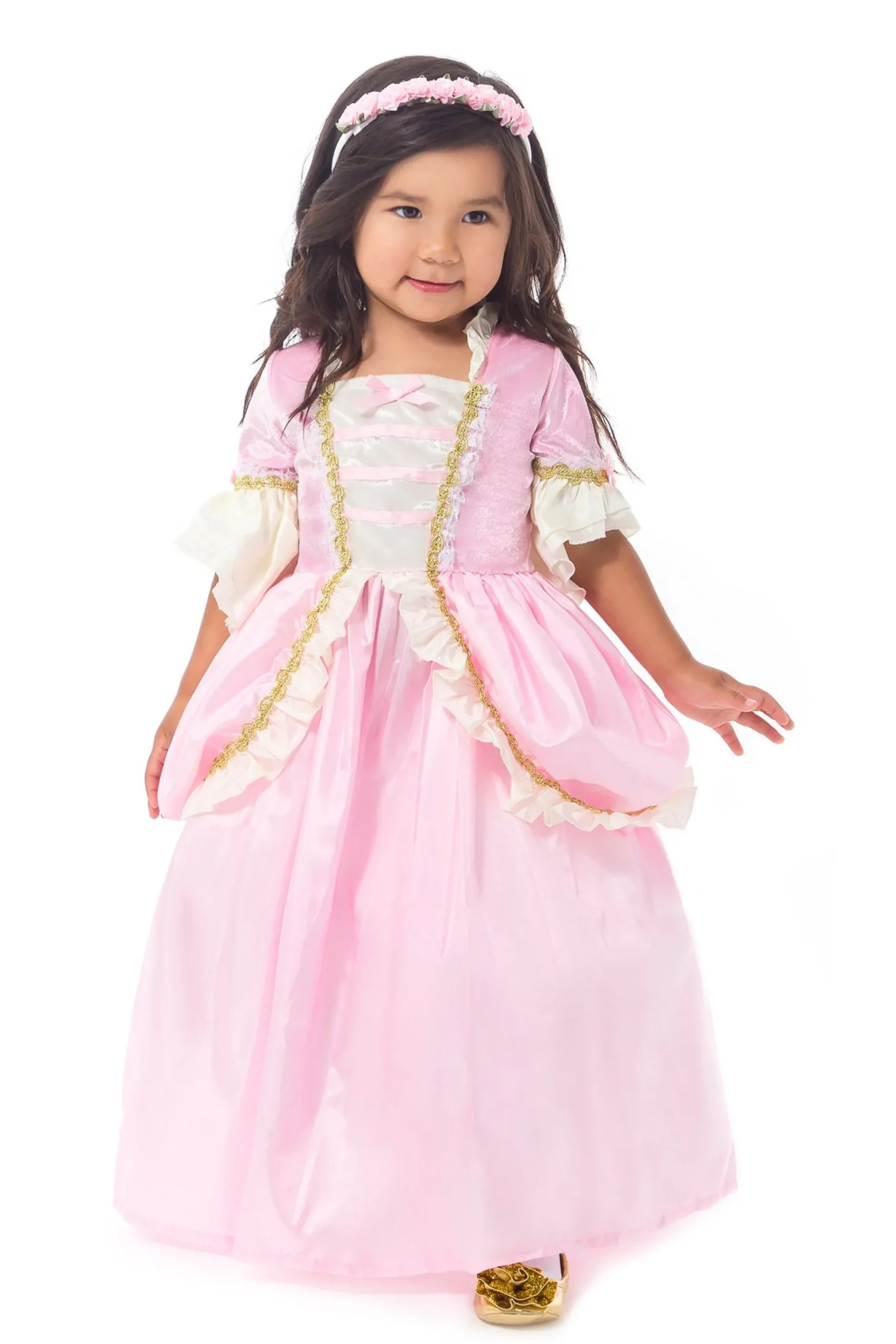 Little Adventures Pink Vintage Princess Dress> Dresses