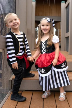 Little Adventures Pirate Dress With Headband><noscript><img width=