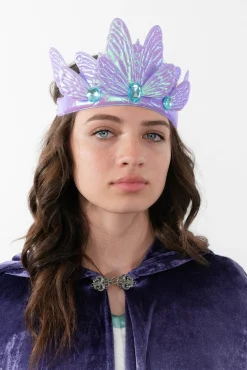 Little Adventures Purple Butterfly Soft Crown><noscript><img width=