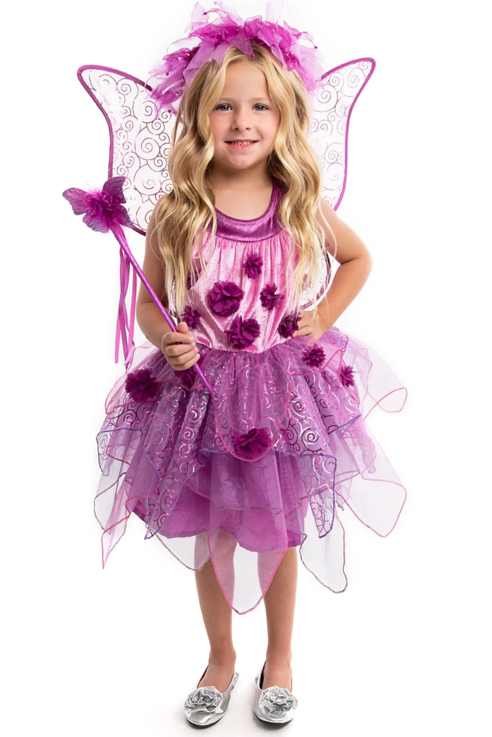 Little Adventures Purple Fairy Halo & Wand> Accessories