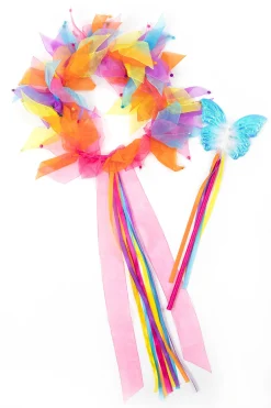Little Adventures Rainbow Fairy Halo & Wand> Accessories