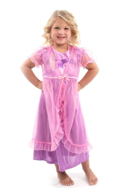 Little Adventures Rapunzel Nightgown With Pink Robe> Nightgowns