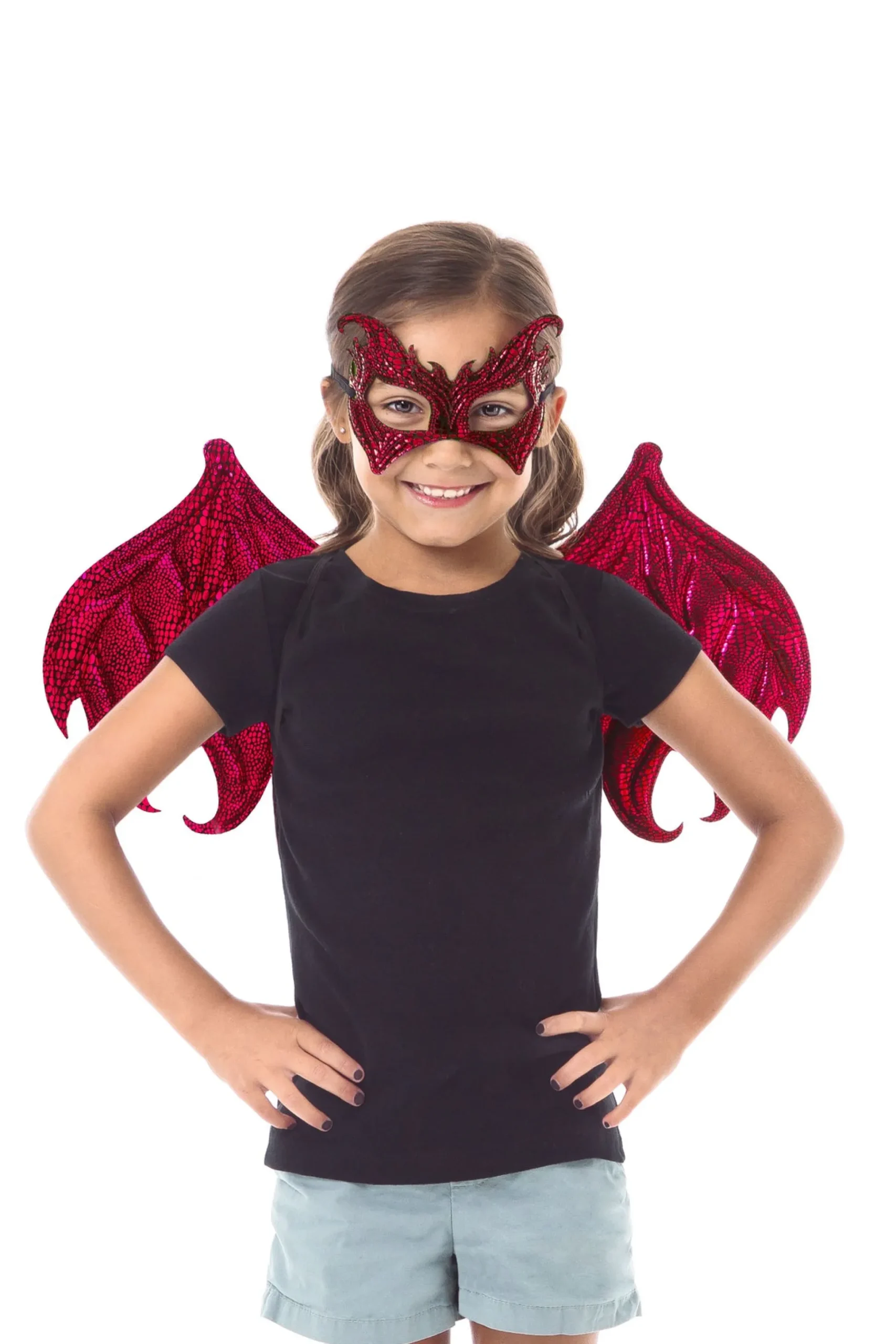 Little Adventures Red Dragon Wing & Mask Set> Accessories