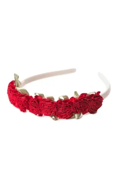 Little Adventures Red Flower Headband> Accessories