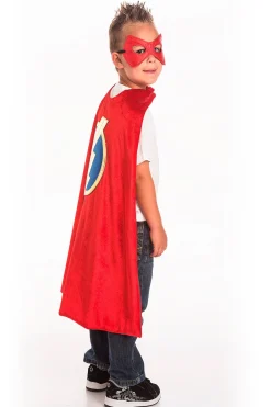 Little Adventures Red Hero Cape & Mask Set> Cloaks
