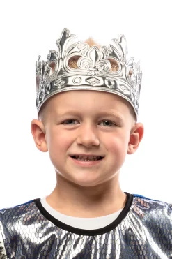 Little Adventures Silver Prince Soft Crown> Accessories