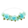 Little Adventures Teal Flower Headband> Accessories