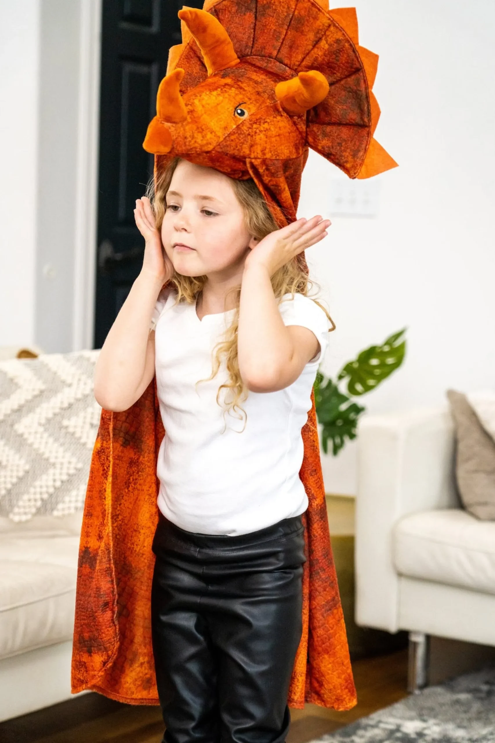 Little Adventures Triceratops Hooded Animal Cloak> Dinosaurs