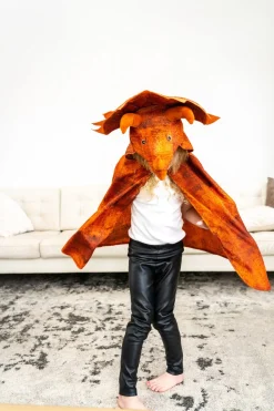 Little Adventures Triceratops Hooded Animal Cloak><noscript><img width=