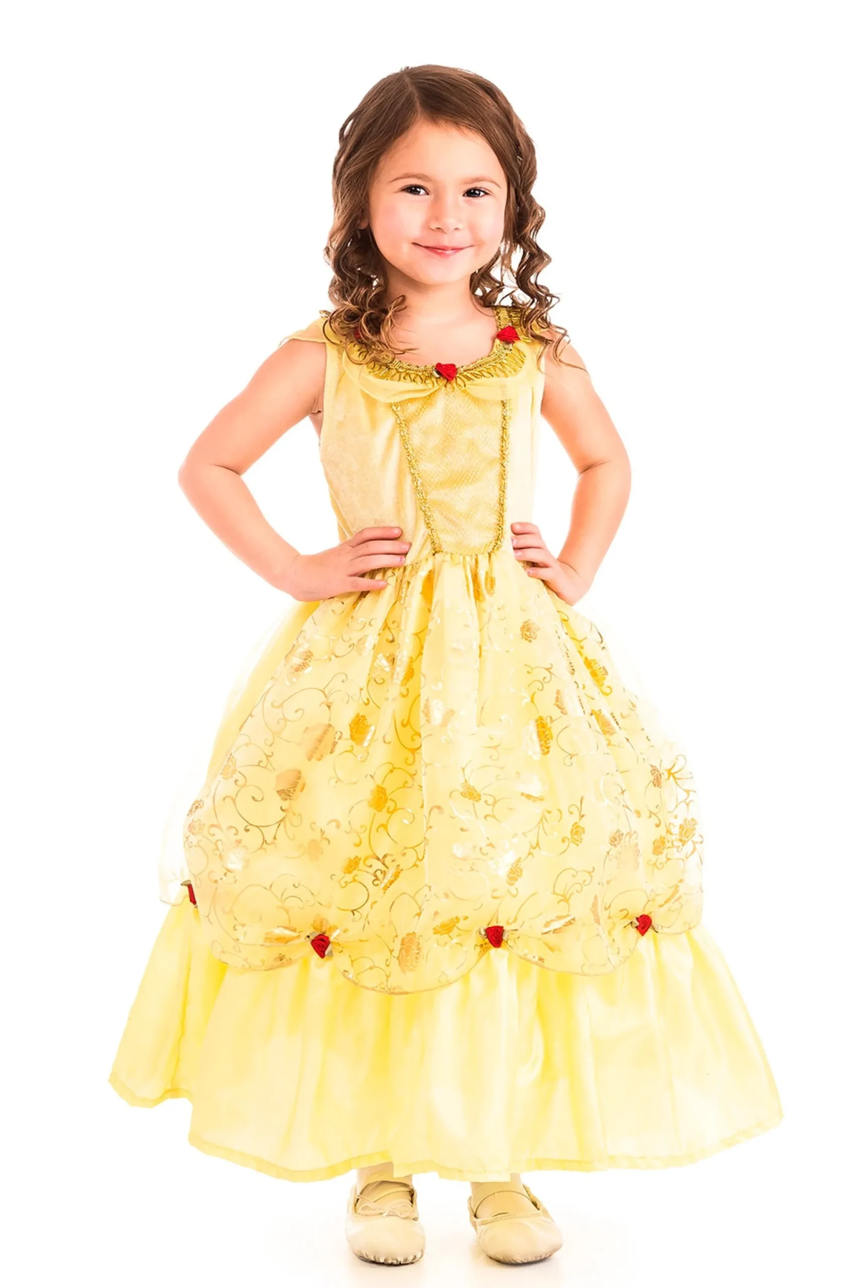Little Adventures Yellow Beauty Dress Up> Dresses