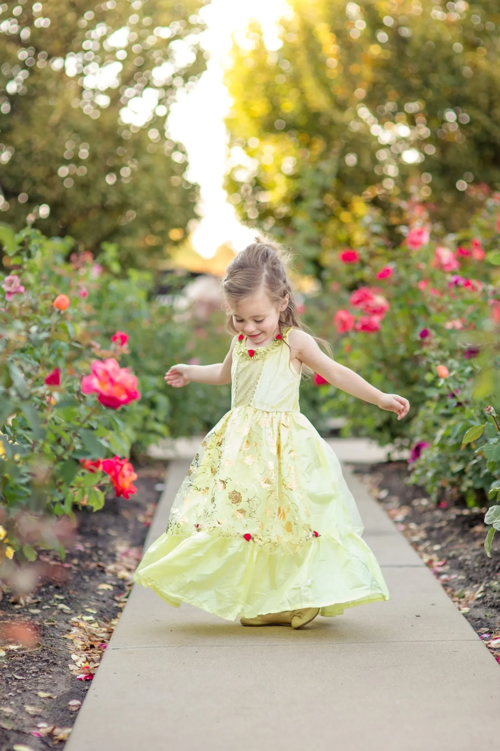 Little Adventures Yellow Beauty Dress Up> Dresses