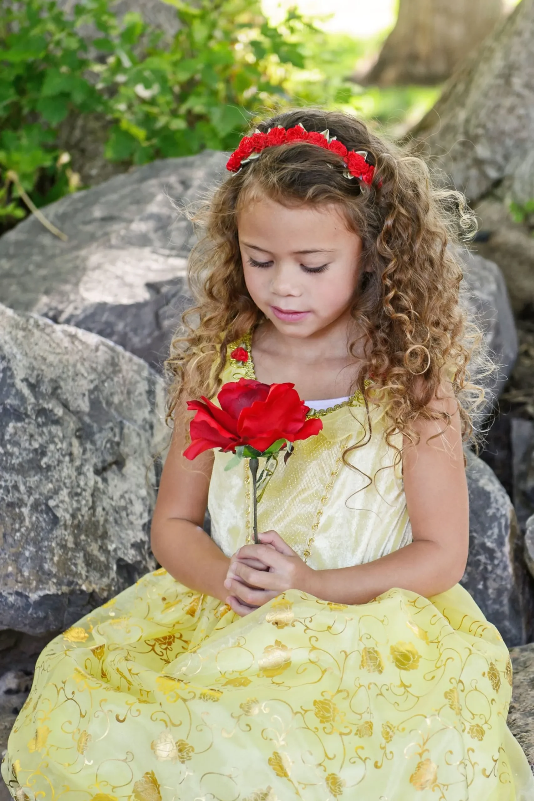 Little Adventures Yellow Beauty Dress Up> Dresses