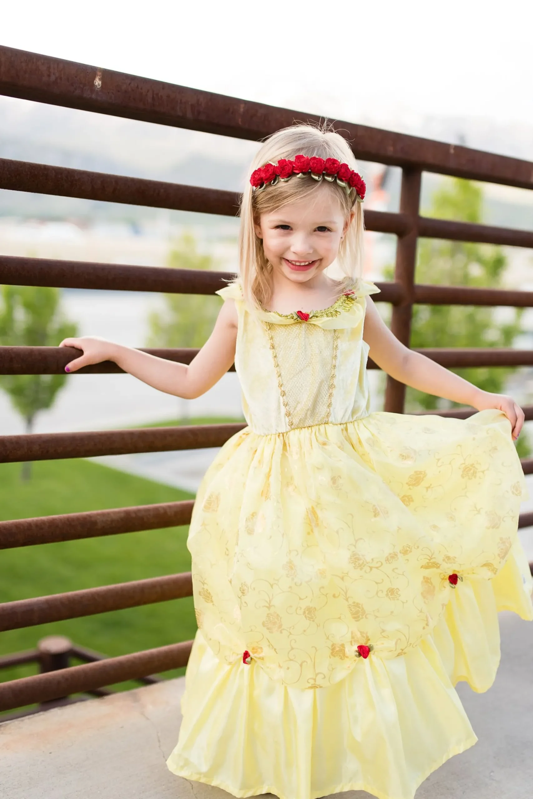 Little Adventures Yellow Beauty Dress Up> Dresses