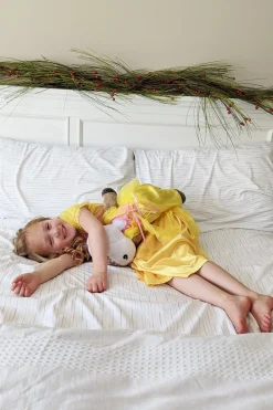 Little Adventures Yellow Beauty Nightgown With Yellow Robe><noscript><img width=