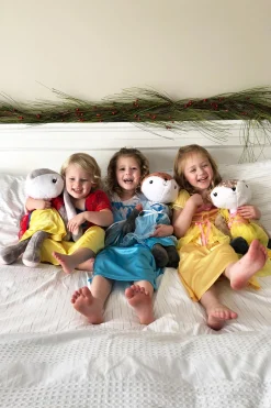 Little Adventures Yellow Beauty Nightgown With Yellow Robe><noscript><img width=